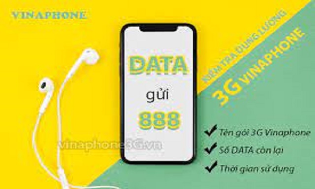 Kiểm tra dung lượng gói 3G Vinaphone